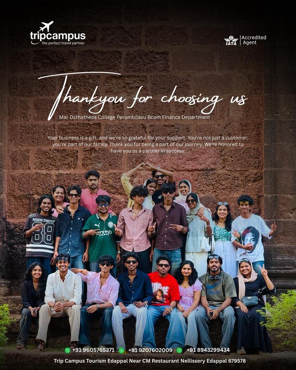 Mar Osthatheos College, Perumbilavu · BCom Finance on a Trip Campus tour