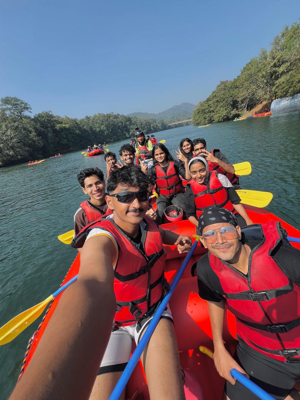 A Trip Campus group on the Dandeli + Gokarna by Train tour